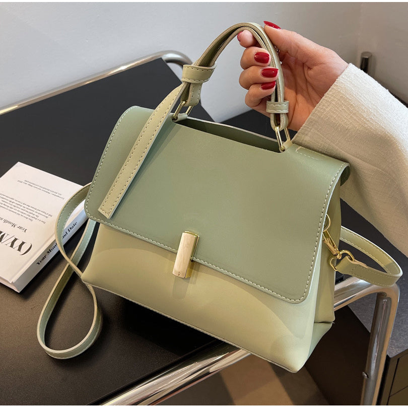 Women's Handbag & Crossbody Bag - Adjustable Strap Square Tote with Buckle Closure, \u002F Minimalist Luxury Purse, Versatile Commuter Bag Suitable for, Casual & Christmas Gift