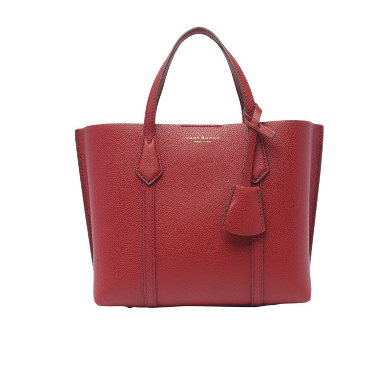 Tory Burch Small Perry Triple Compartment Tote - Brick